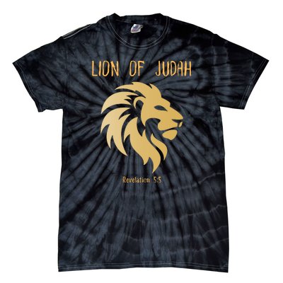 Christian Lion Of Judah Jesus Christ Gift Tie-Dye T-Shirt