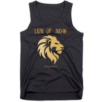 Christian Lion Of Judah Jesus Christ Gift Tank Top