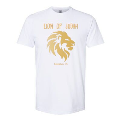 Christian Lion Of Judah Jesus Christ Gift Softstyle CVC T-Shirt