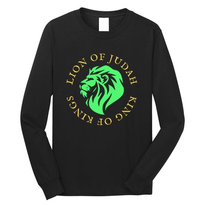 Christian Lion Of Judah Jesus Christ Gift Long Sleeve Shirt