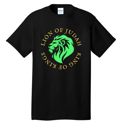 Christian Lion Of Judah Jesus Christ Gift Tall T-Shirt