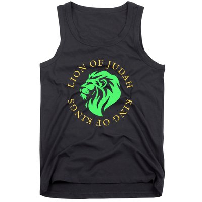 Christian Lion Of Judah Jesus Christ Gift Tank Top