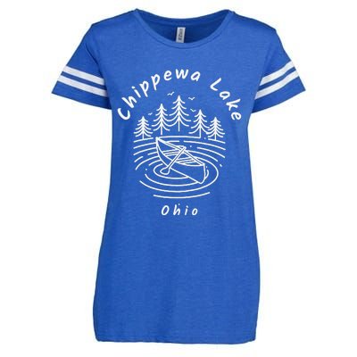 Chippewa Lake Ohio Enza Ladies Jersey Football T-Shirt