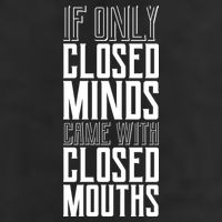 Closed Minds Closed Mouths Adult Drive Performance Visor
