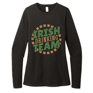 Clover Irish Drinking Team Womens CVC Long Sleeve Shirt