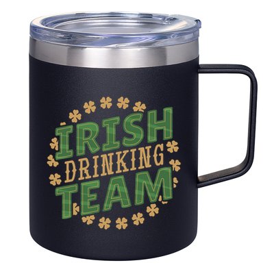 Clover Irish Drinking Team 12oz Stainless Steel Coffee Mug