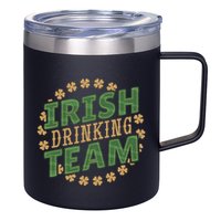 Clover Irish Drinking Team 12oz Stainless Steel Coffee Mug