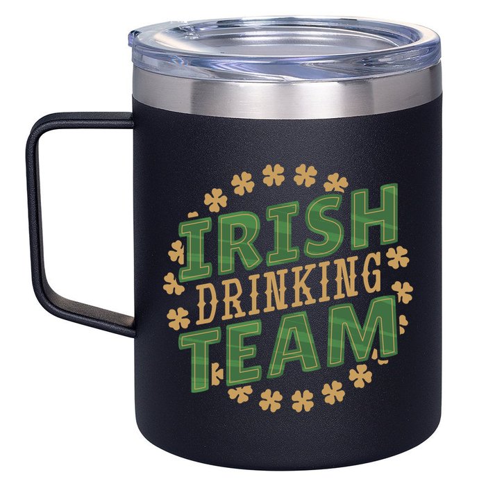 Clover Irish Drinking Team 12oz Stainless Steel Coffee Mug