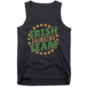 Clover Irish Drinking Team Tank Top