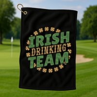 Clover Irish Drinking Team Golf Towel