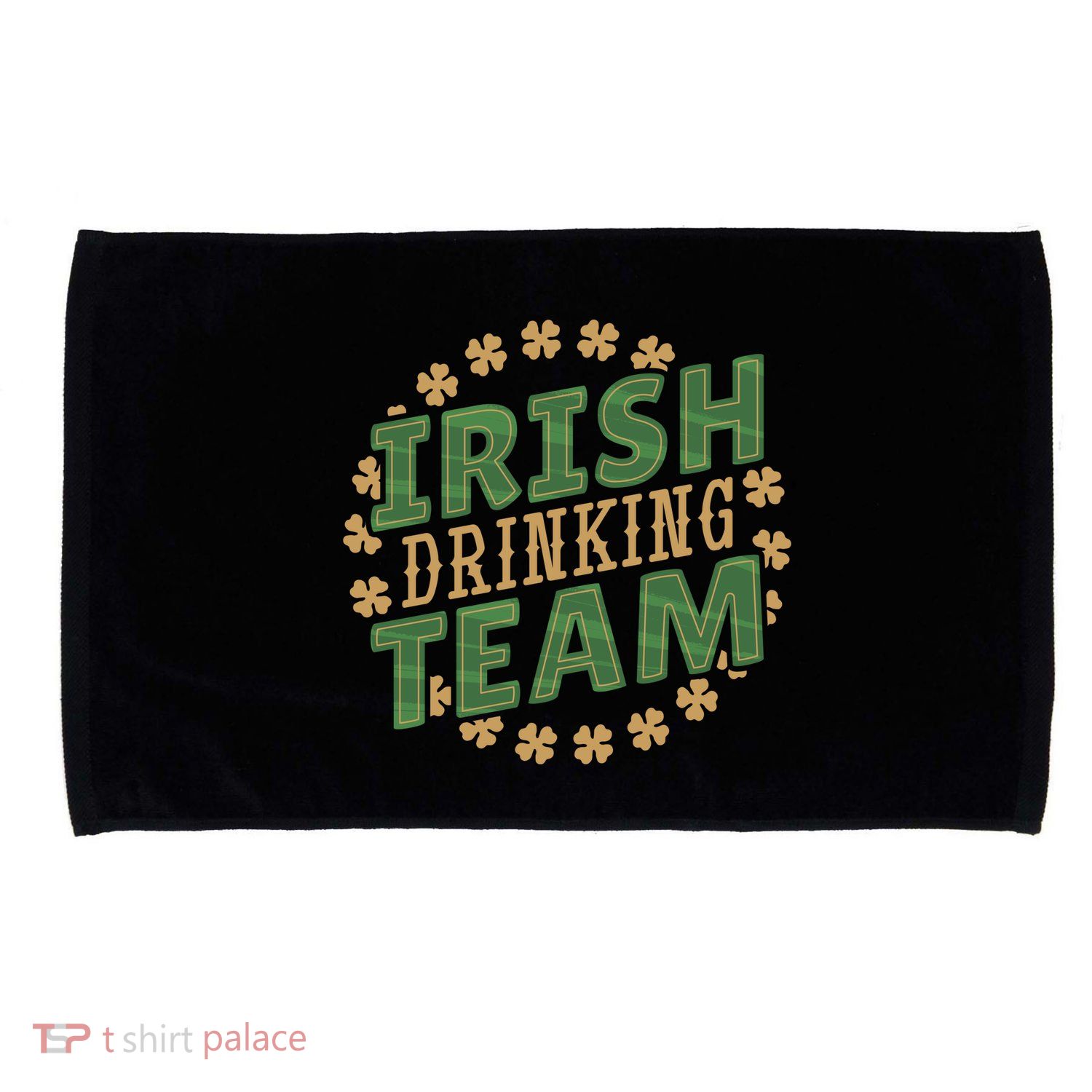 Clover Irish Drinking Team Microfiber Hand Towel