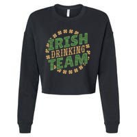 Clover Irish Drinking Team Cropped Pullover Crew