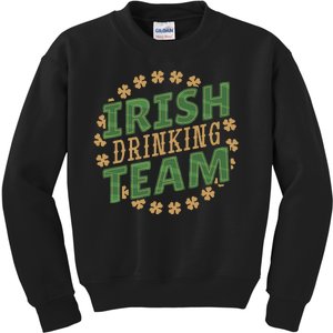 Clover Irish Drinking Team Kids Sweatshirt