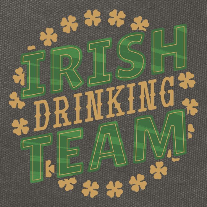 Clover Irish Drinking Team Cotton Canvas Backpack
