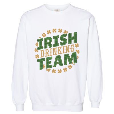 Clover Irish Drinking Team Garment-Dyed Sweatshirt
