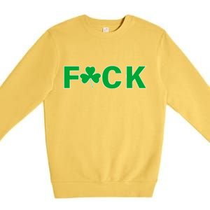 Clover Irish F*UCK Premium Crewneck Sweatshirt