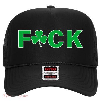 Clover Irish F*UCK High Crown Mesh Back Trucker Hat