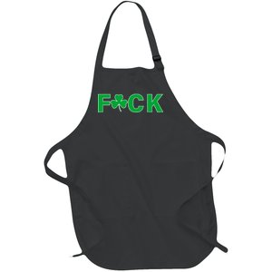 Clover Irish F*UCK Full-Length Apron With Pockets