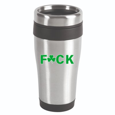 Clover Irish F*UCK 16oz Travel Tumbler
