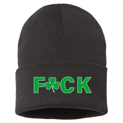 Clover Irish F*UCK Sustainable Knit Beanie