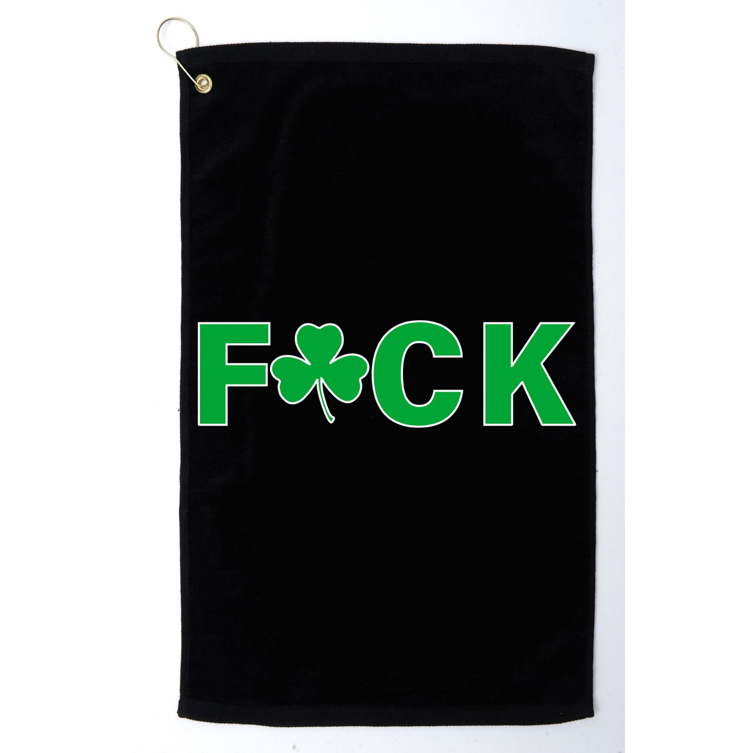 Clover Irish F*UCK Golf Towel