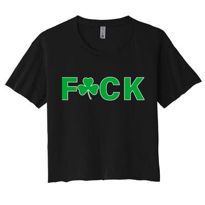 Clover Irish F*UCK Crop Top