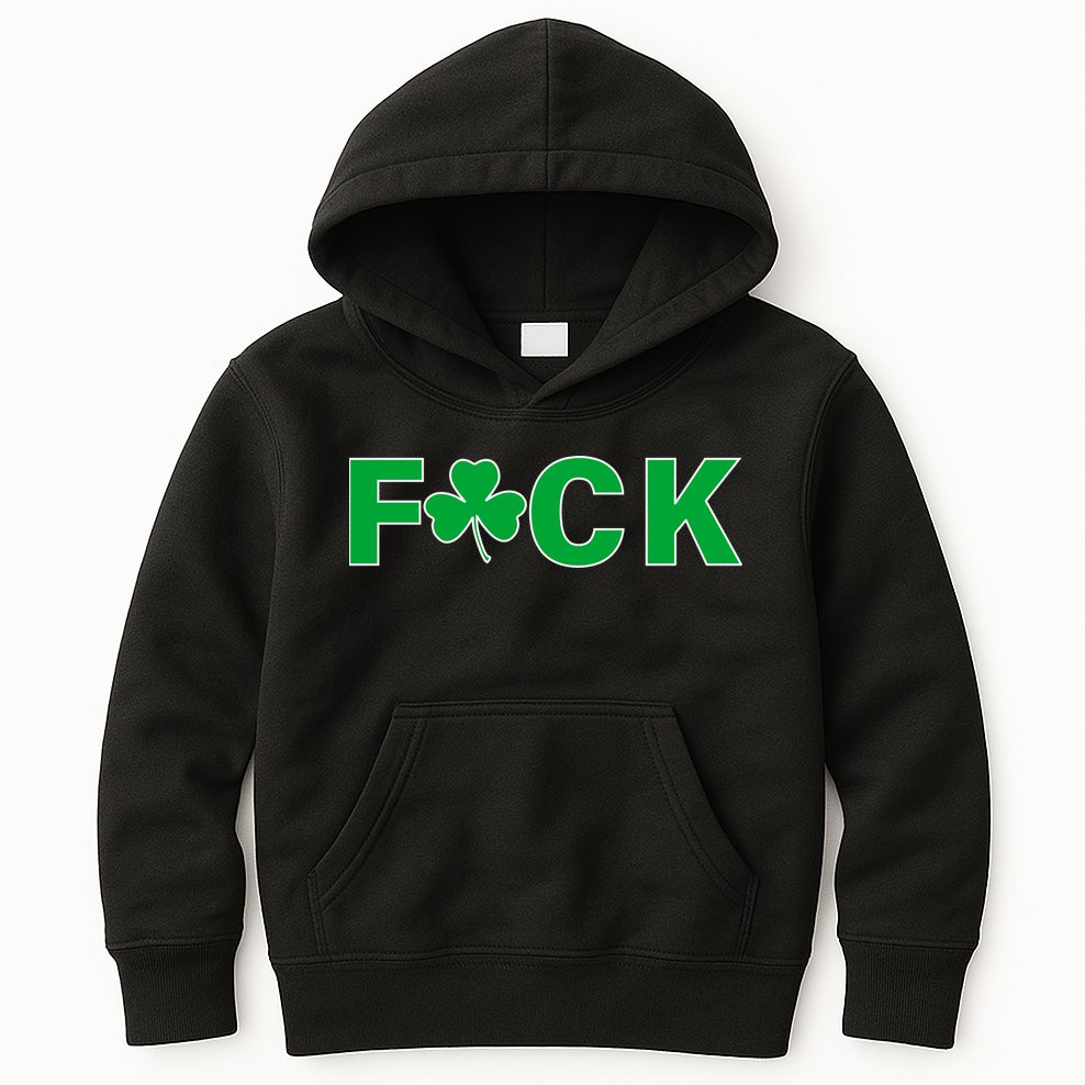 Clover Irish F*UCK Kids Hoodie