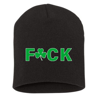 Clover Irish F*UCK Short Acrylic Beanie