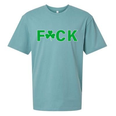 Clover Irish F*UCK Sueded Cloud Jersey T-Shirt