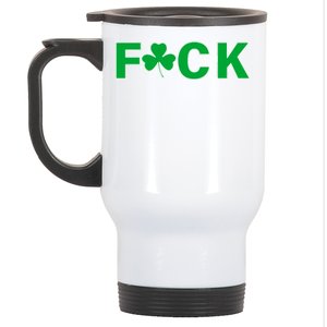 Clover Irish F*UCK Stainless Steel Travel Mug