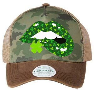 Clover Lips St.Patrick's Day Legacy Tie Dye Trucker Hat