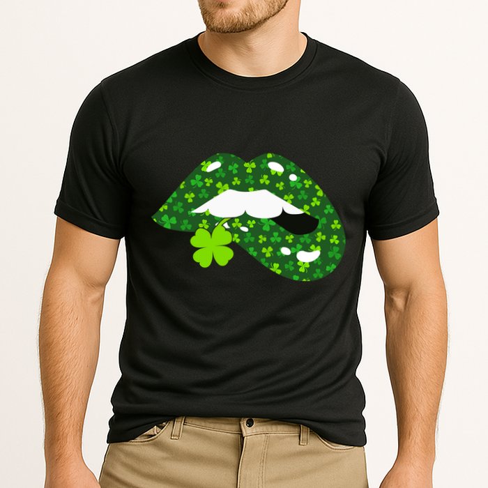 Clover Lips St.Patrick's Day Performance Shirt