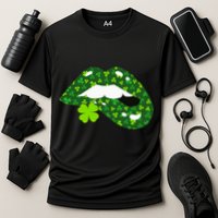 Clover Lips St.Patrick's Day Performance Shirt