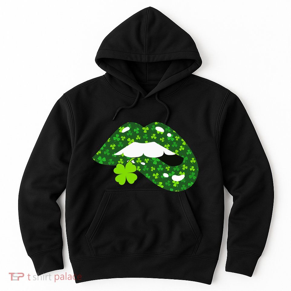 Clover Lips St.Patrick's Day Hoodie