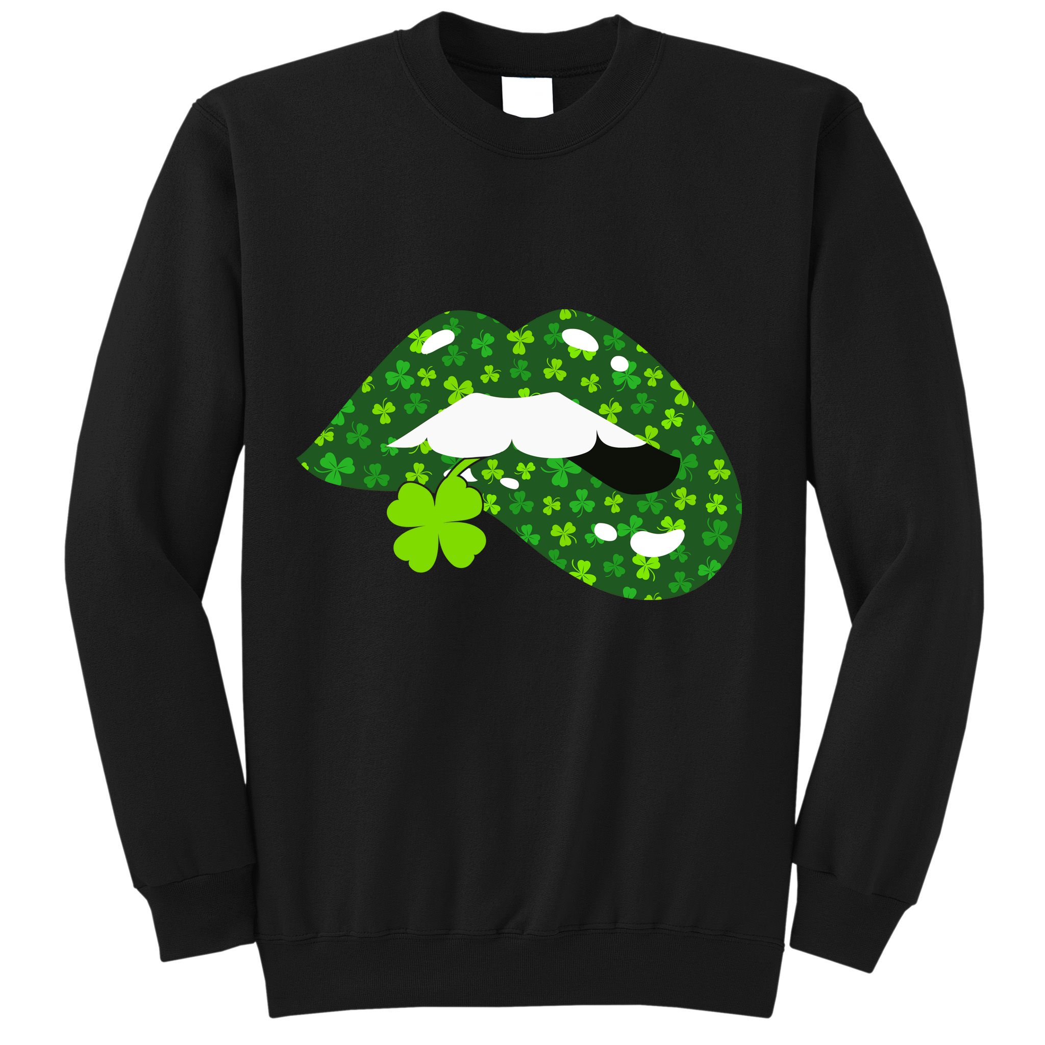 Clover Lips St.Patrick's Day Sweatshirt