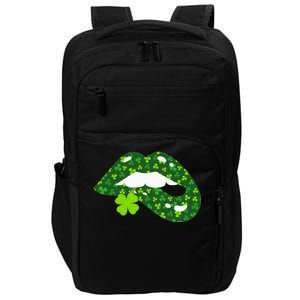 Clover Lips St.Patrick's Day Impact Tech Backpack