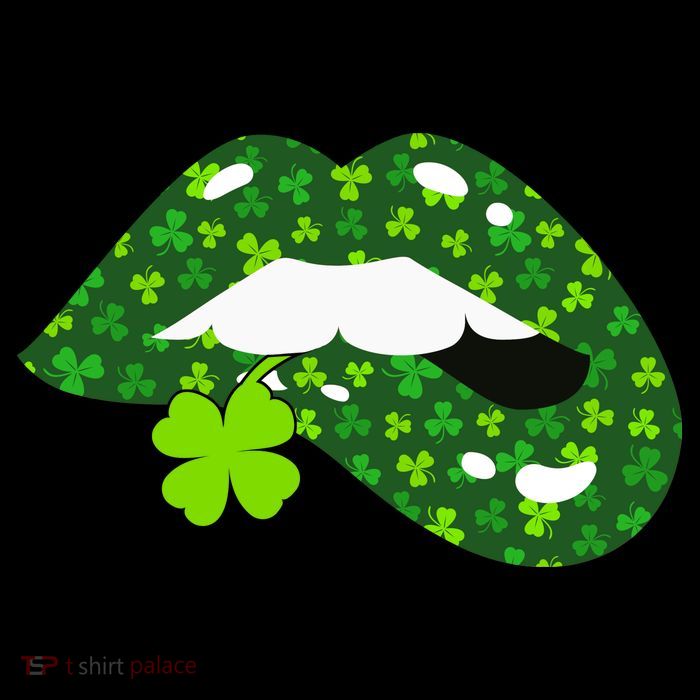 Clover Lips St.Patrick's Day Sustainable Bucket Hat