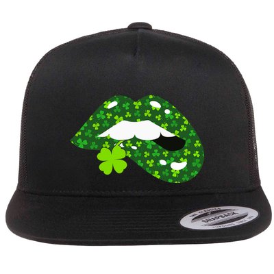 Clover Lips St.Patrick's Day Flatbill Hat