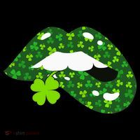 Clover Lips St.Patrick's Day Magnet