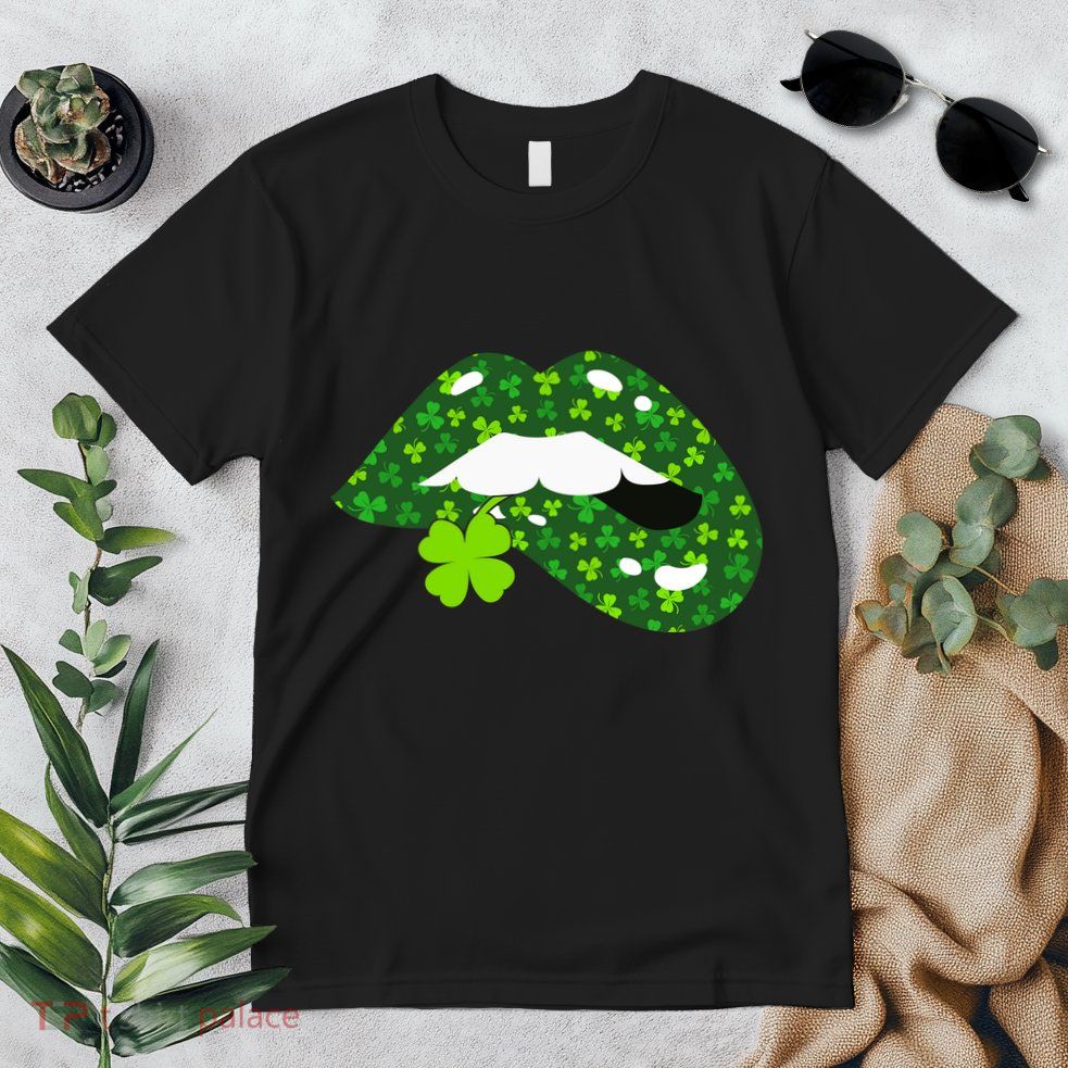 Clover Lips St.Patrick's Day Premium T-Shirt