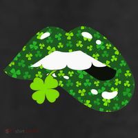 Clover Lips St.Patrick's Day Trucker Hat