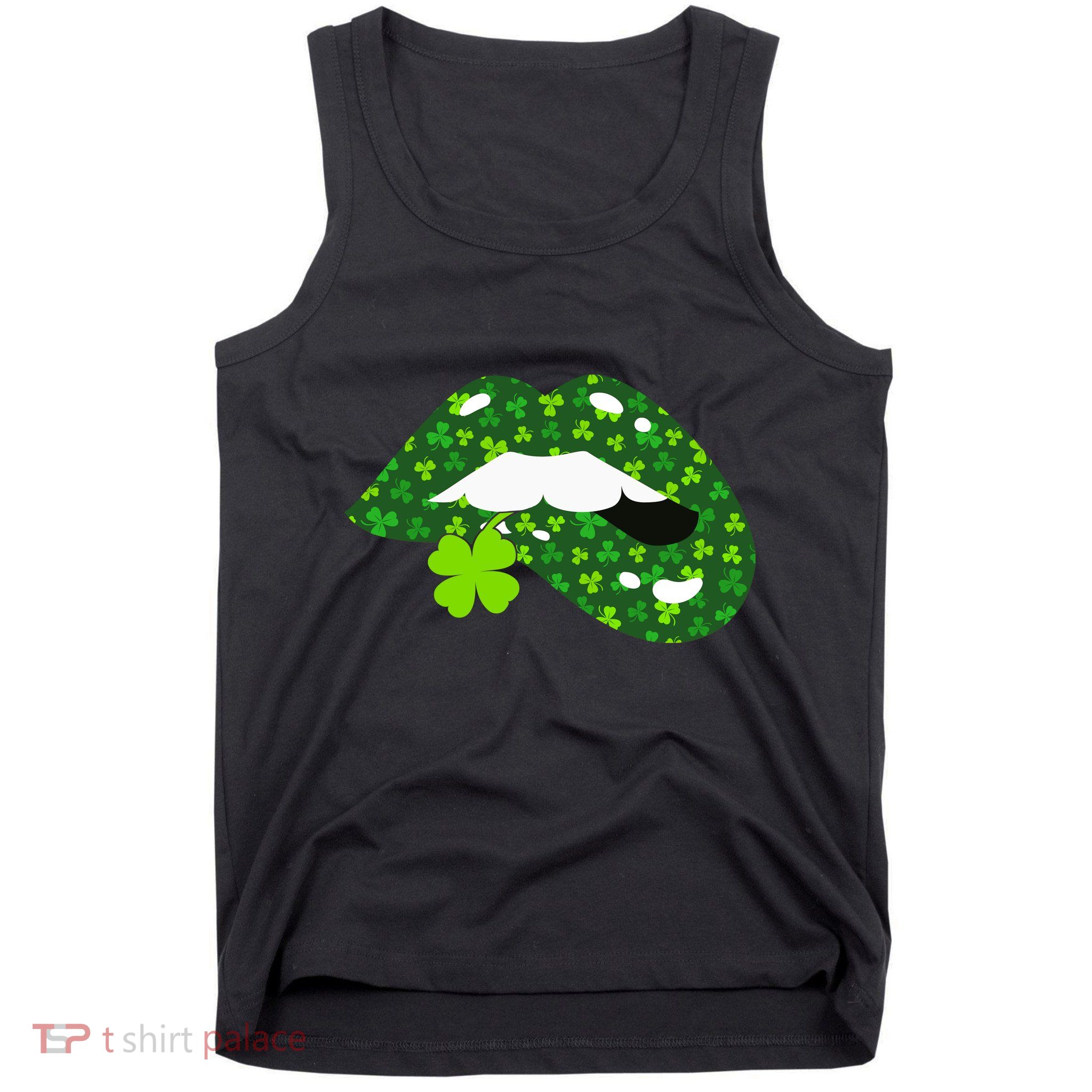 Clover Lips St.Patrick's Day Tank Top