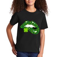 Clover Lips St.Patrick's Day Kids T-Shirt