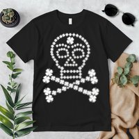 Clover Skull Crossbones St. Patricks Day Premium T-Shirt