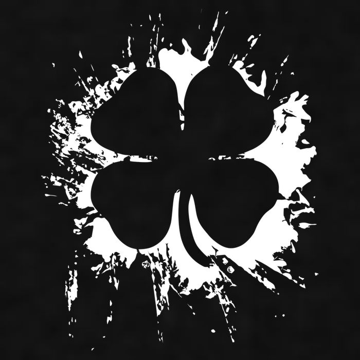 Cloverleaf Trace Splatter St. Patrick's Day Ladies PosiCharge Tri-Blend Wicking Tank