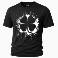 Cloverleaf Trace Splatter St. Patrick's Day Performance Shirt
