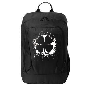 Cloverleaf Trace Splatter St. Patrick's Day City Backpack