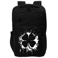 Cloverleaf Trace Splatter St. Patrick's Day Impact Tech Backpack