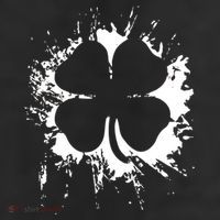 Cloverleaf Trace Splatter St. Patrick's Day Premium Pullover Hoodie