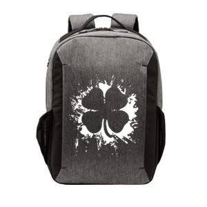 Cloverleaf Trace Splatter St. Patrick's Day Vector Backpack